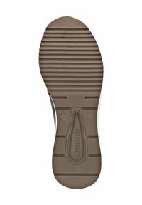 Suela de zapato con estrías horizontales, textura en patrón de olas, talla 37, 4½ UK, y nombre de la marca "remonte" grabado en el centro.