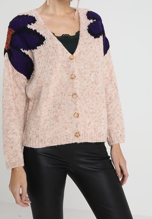Strickjacke - beige