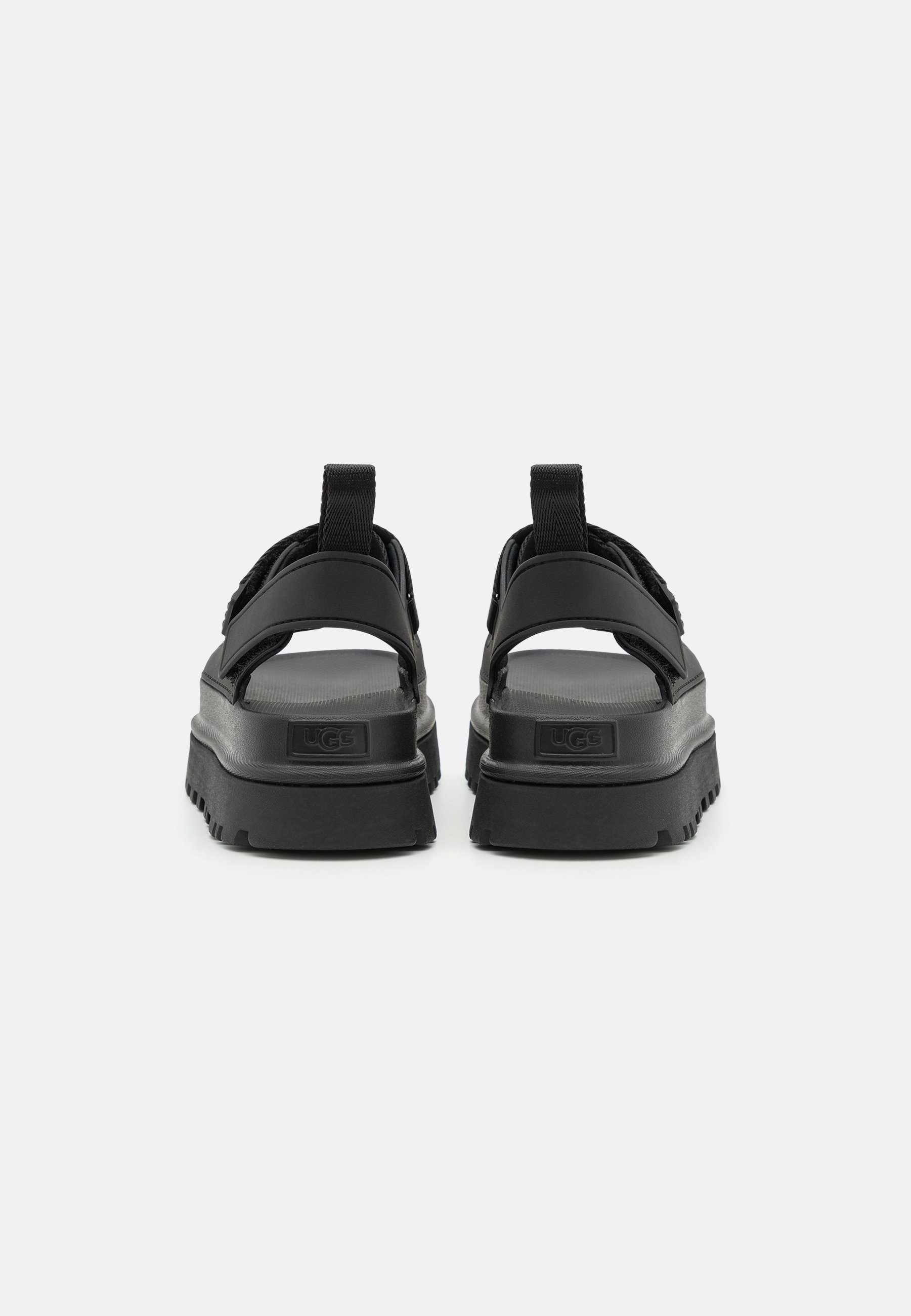 UGG GOLDENGLOW - Platform sandals - black - Zalando