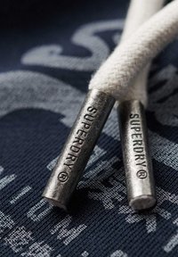 Superdry & Co VI HERITAGE - Jersey con capucha - blau