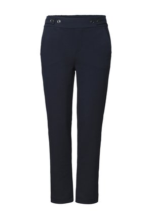 Street One, SLIM LEG HOSE IM LOOSE FIT IN SCUBAQUALITÄT - Pantalon classique - darkest blue