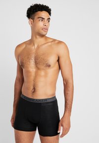 Icebreaker - MEN ANATOMICA BOXERS - Underkläder - black Miniatyrbild 1