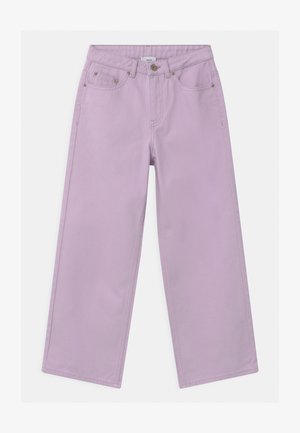 WIDE LEG - Jeansy Relaxed Fit - light purple