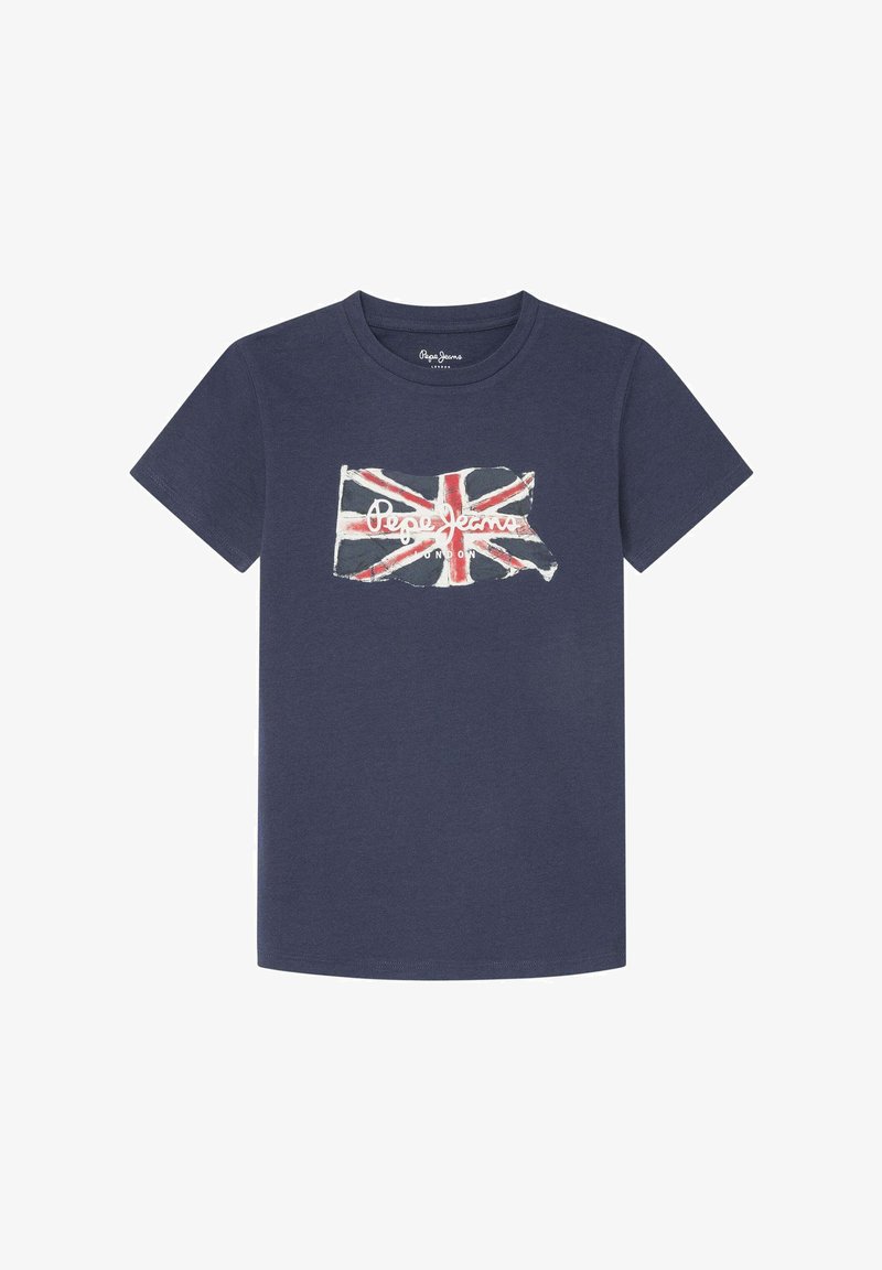 Pepe Jeans CLAG - Majica kratkih rukava s printom - navy