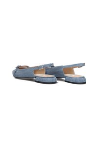 Notre-V Slingback ballerina´s - blauw