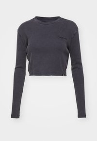 NEWINGTON GARMENT WASH TEE - Langarmshirt - anthrazit