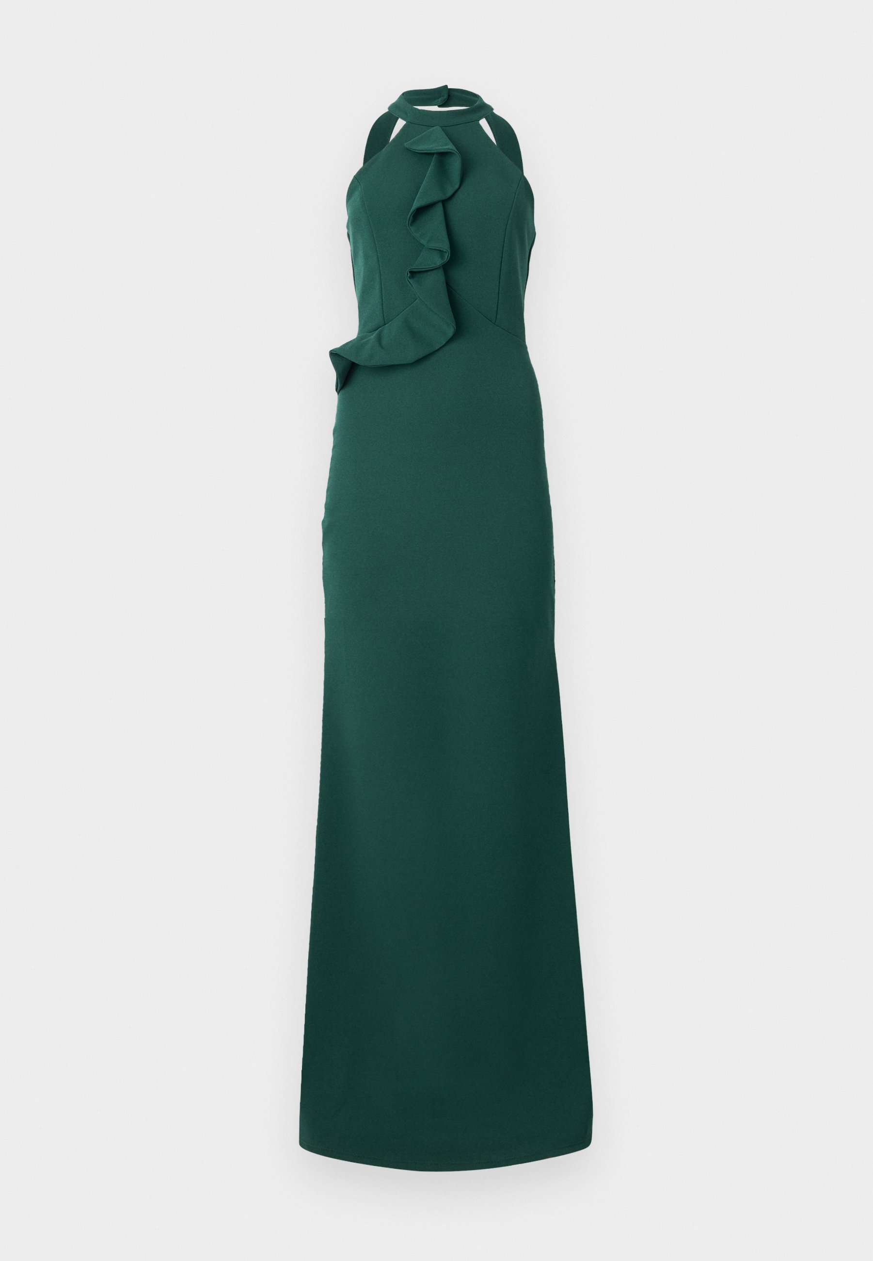 WAL G. TILLY RUFFLE HALTER NECK MAXI DRESS - Occasion wear