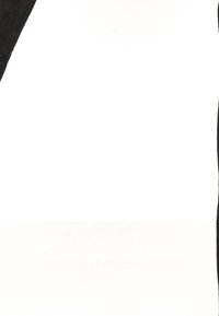 Svart tyg med en slät textur, som har en vertikal snittdesign. Kanterna är rena och ger en minimalistisk estetik.