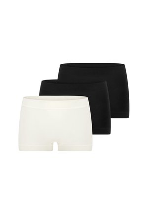 3ER PACK  - Shorty - schwarz  off white