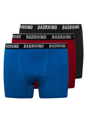 BadRhino 3 PACK  - Trunks - blue red black