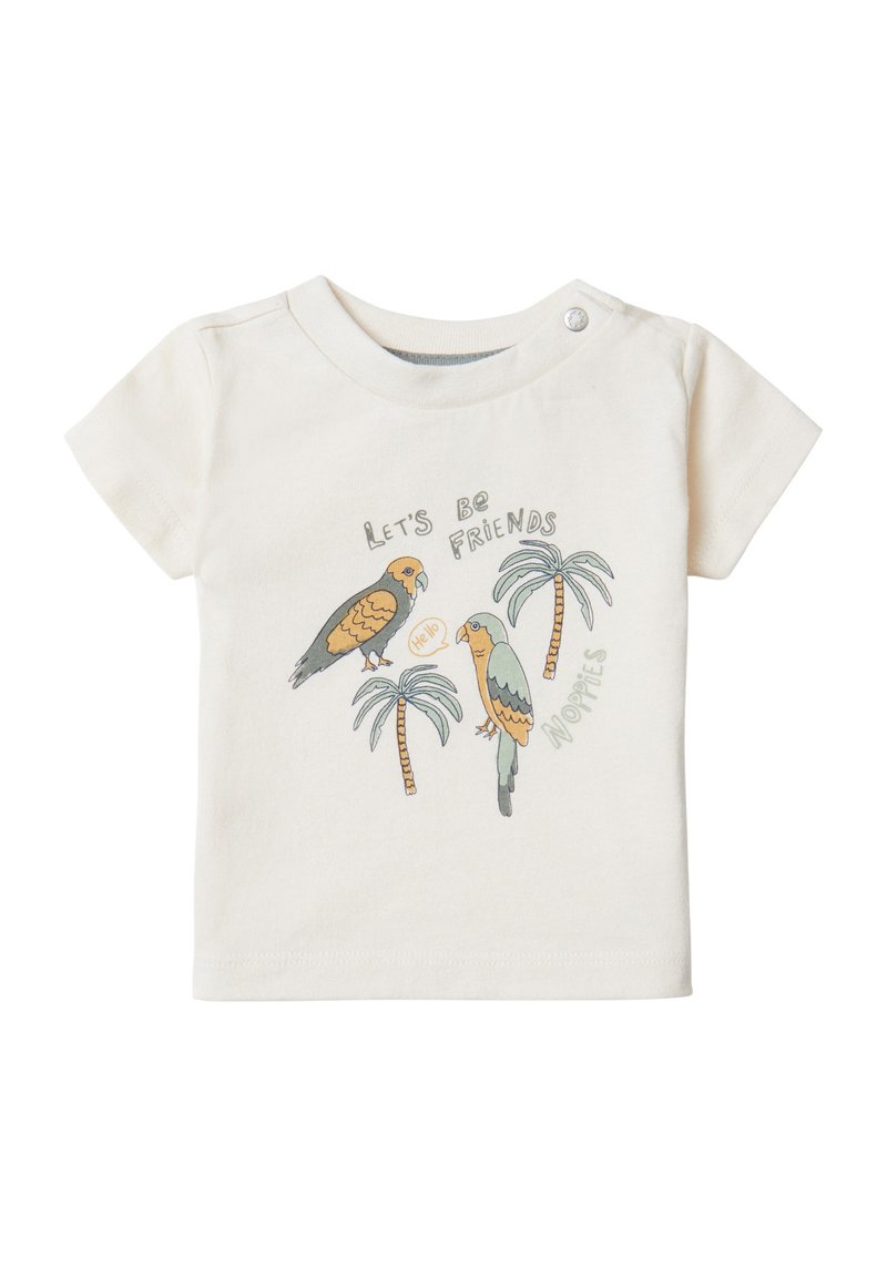 Noppies BENWOOD - T-shirt imprimé - whitecap gray