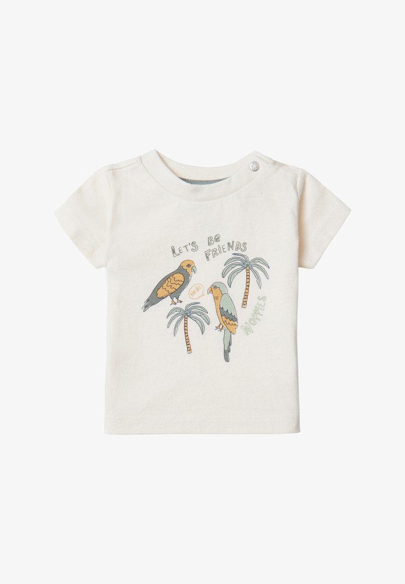 Noppies BENWOOD - T-shirt imprimé - whitecap gray