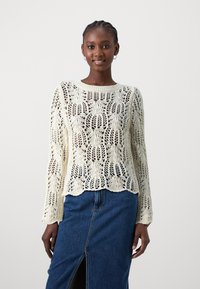 ONLY ONLLIZZY - Pullover - pumice stone