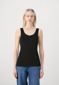 JDY JDYMILA TANK 2 PACK - Felső - white/black