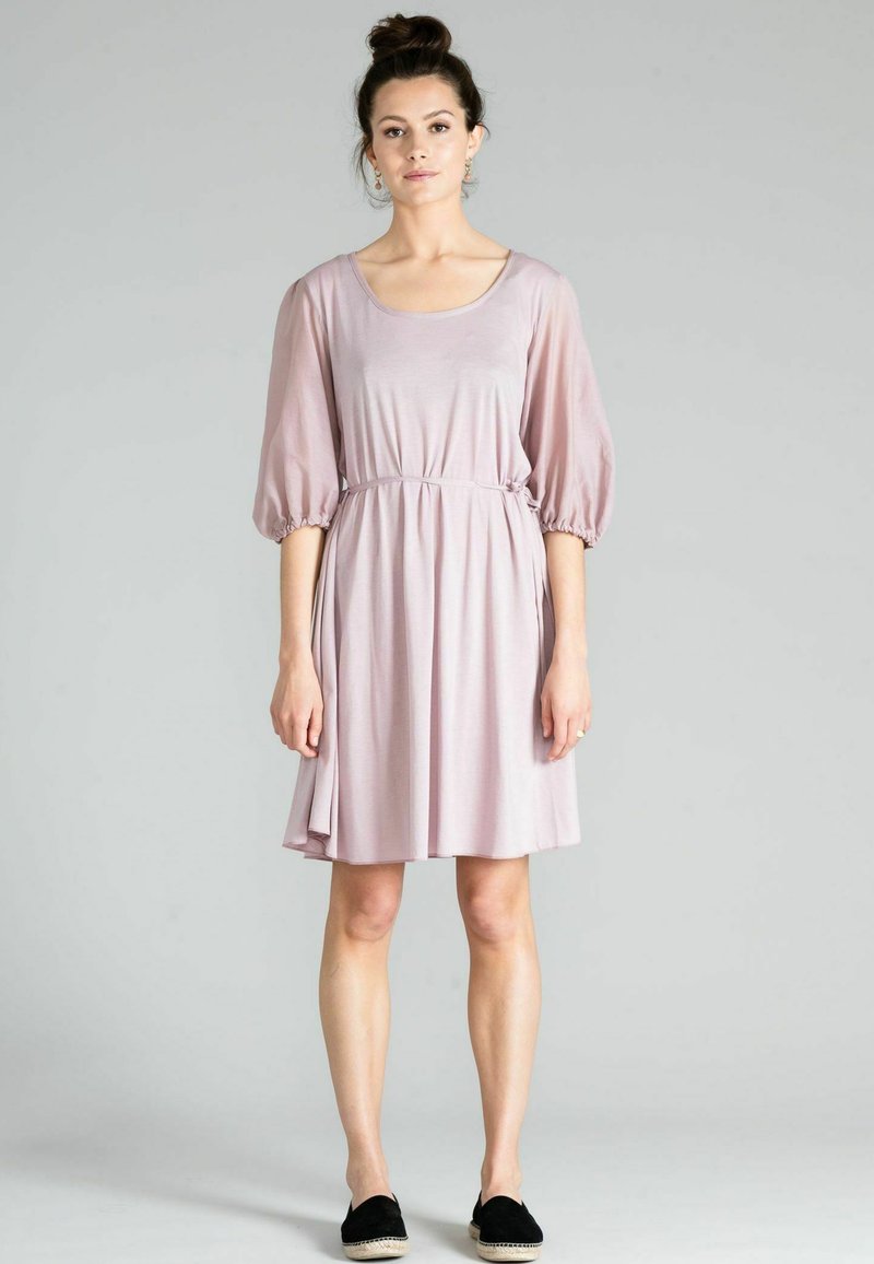 Damen Freizeitkleider | Jascha Stockholm MARBLES Jerseykleid powder/rosa - AM80616 Damen Freizeitkleider | Jascha Stockholm MARBLES Jerseykleid powder/rosa - AM80616