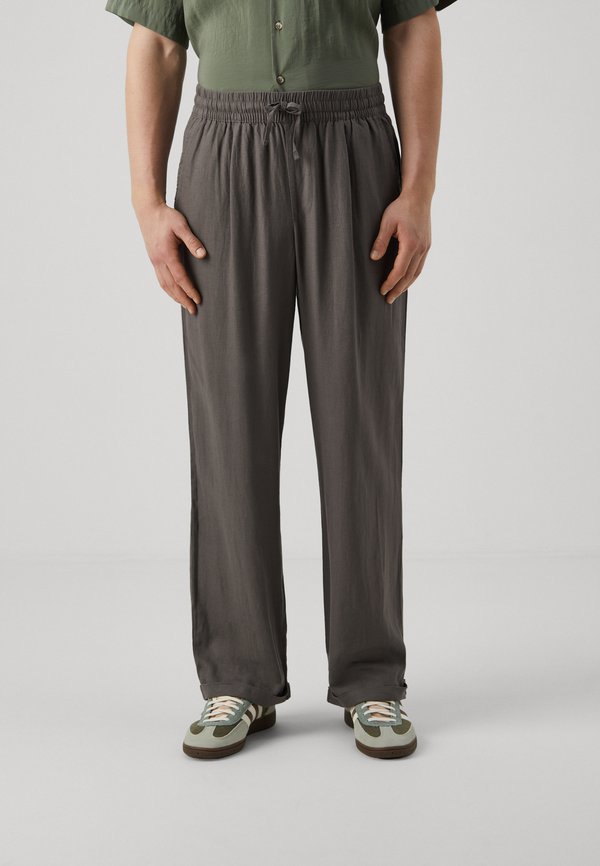 LINEN BLEND JOGGER - Stoffhose