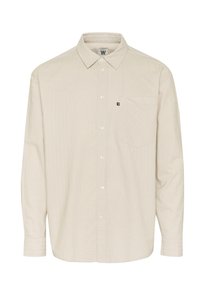 WW DAY DOBBY STRIPE SINGLE POCKET - Skjorta - silver gray