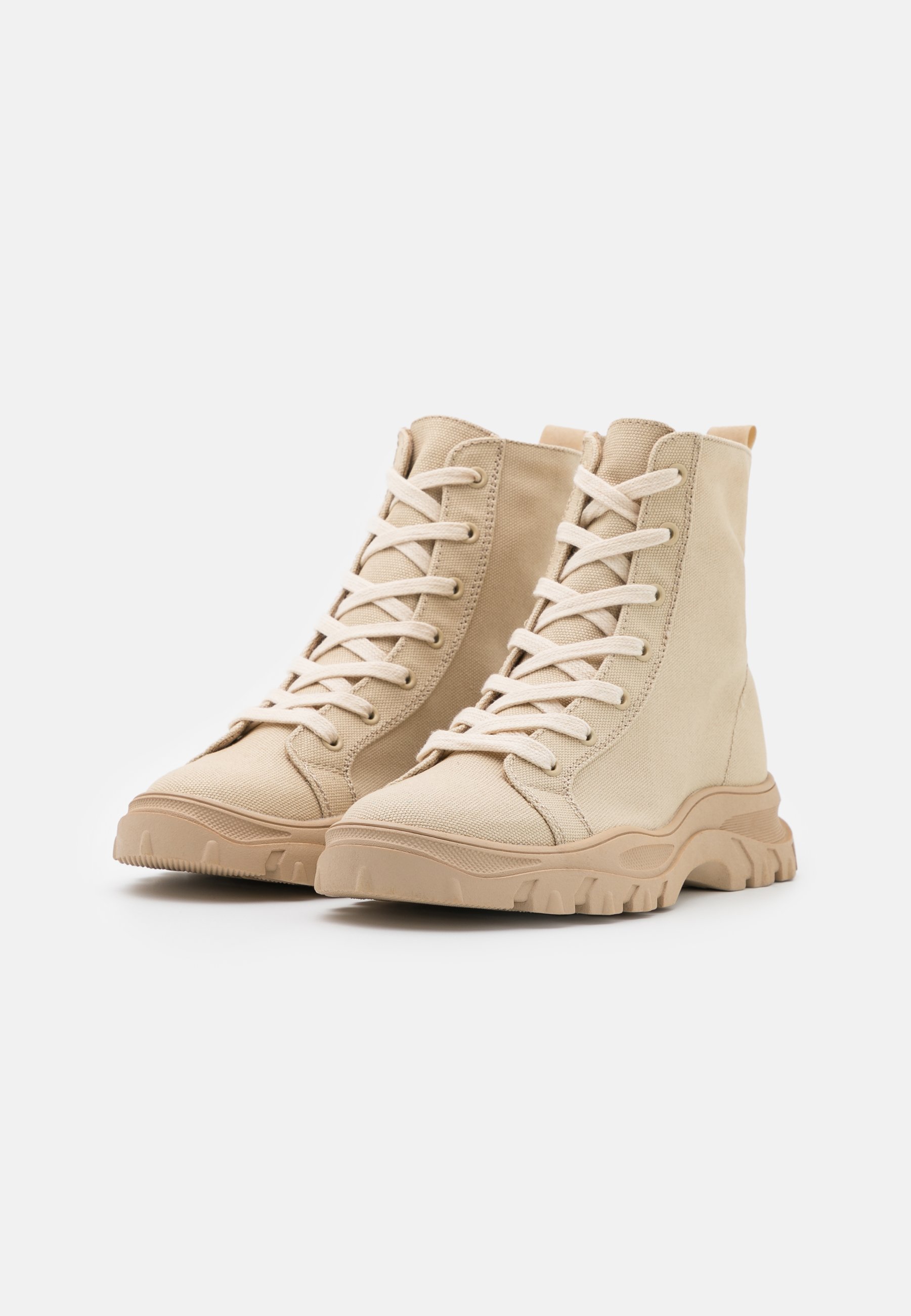Vero Moda VMMALIA HIGHTOP - Veterboots - nude/Nude - Zalando.nl