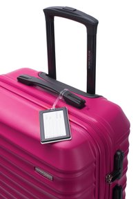 WITTCHEN MEDIUM SUITCASE WITH LUGGAGE TAG FROM ABS - Kufr - pink