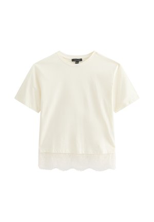 New Look, BOXY - Camiseta estampada - cream