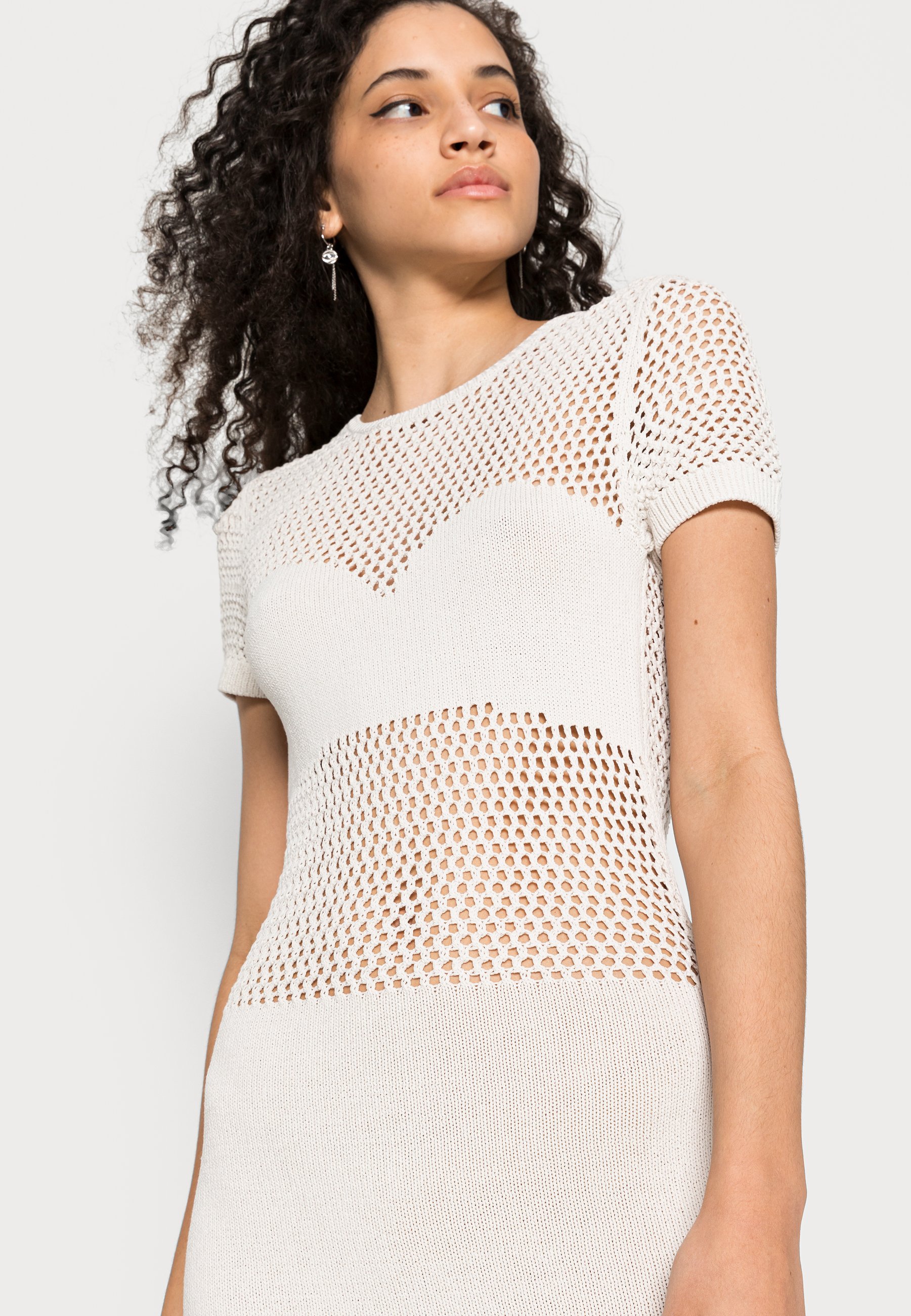 Weekday MIXED CROCHET DRESS - Jumper 