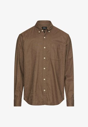 camel active, LANGARM - Overhemd - mud brown