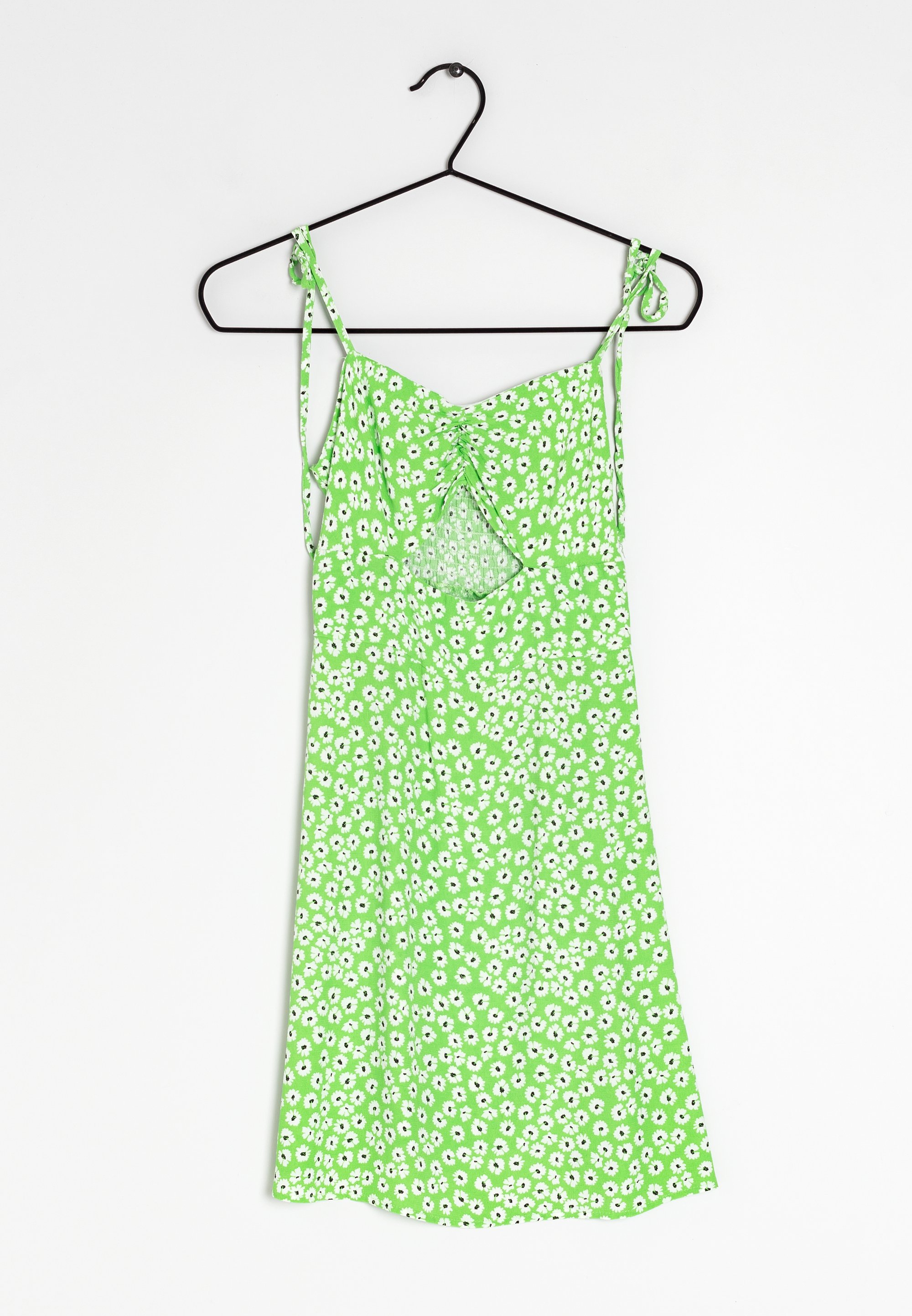 green emerald velvet dress BERSHKA crochet mini dress – Can I Borrow it Babe main image 0