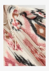 Niet geselecteerd, ecru/pink abstract