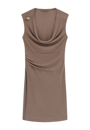 Guess, DRAPIERTES MINI DRESS - Shift dress - braun