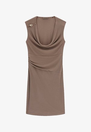 Guess, DRAPIERTES MINI DRESS - Robe fourreau - braun
