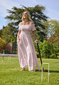 Yours Clothing Maksimekko - light pink