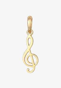 Ej vald, gold-coloured