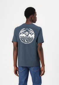 O'Neill - BACK UNISEX - T-shirt print - alma steel Miniatuurafbeelding 1