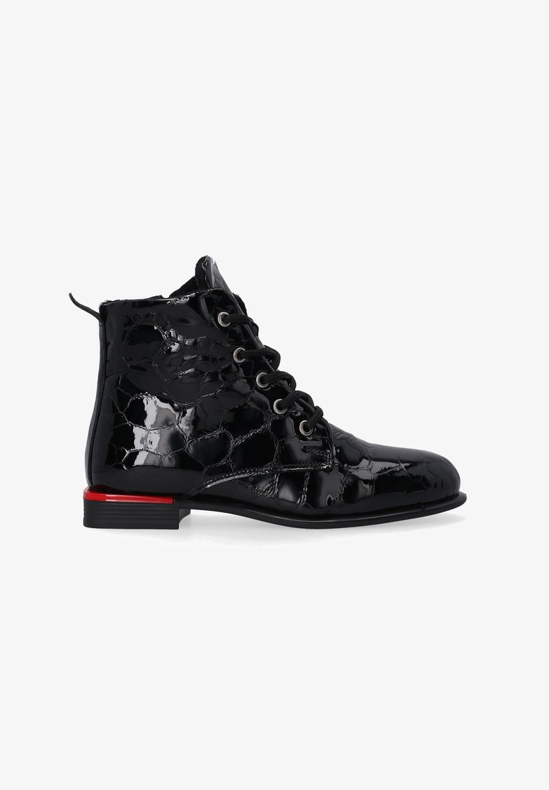 VENEZIA ANKLE BOOTS - Šněrovací kotníkové boty - black