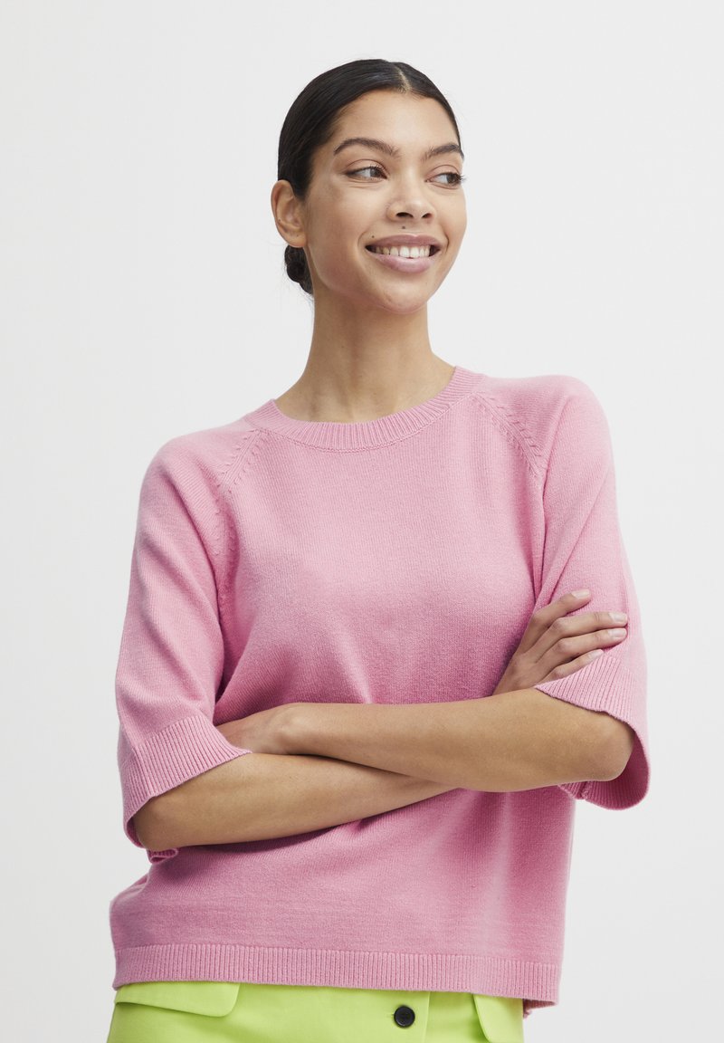 Byomea Flower Jumper (Phlox Pink)