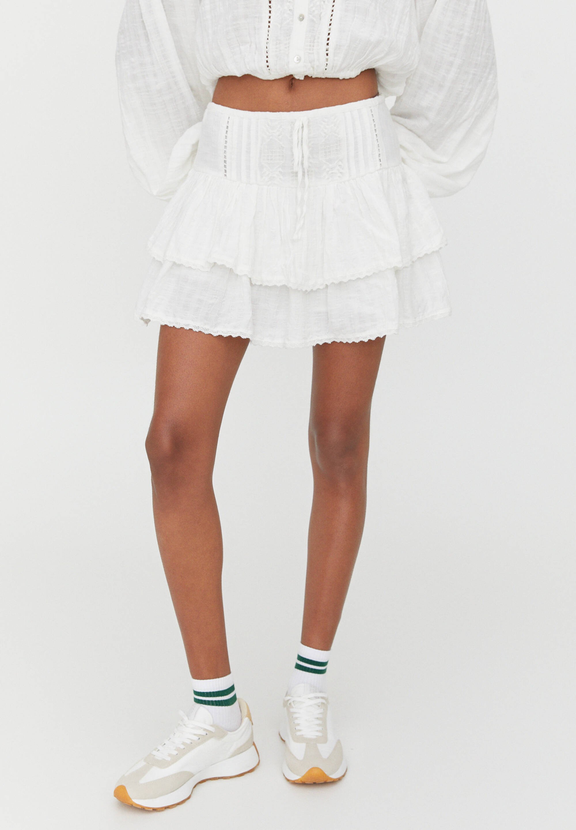 minirok wit