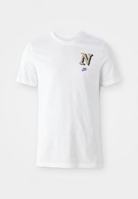 TEE CLUB NEO VARSITY - Print T-shirt - white