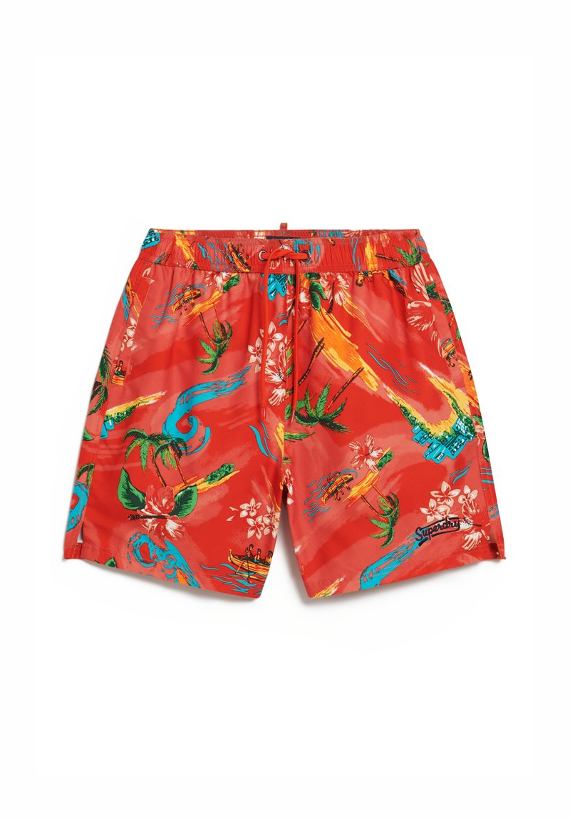 Superdry & Co Szorty kąpielowe czerwony