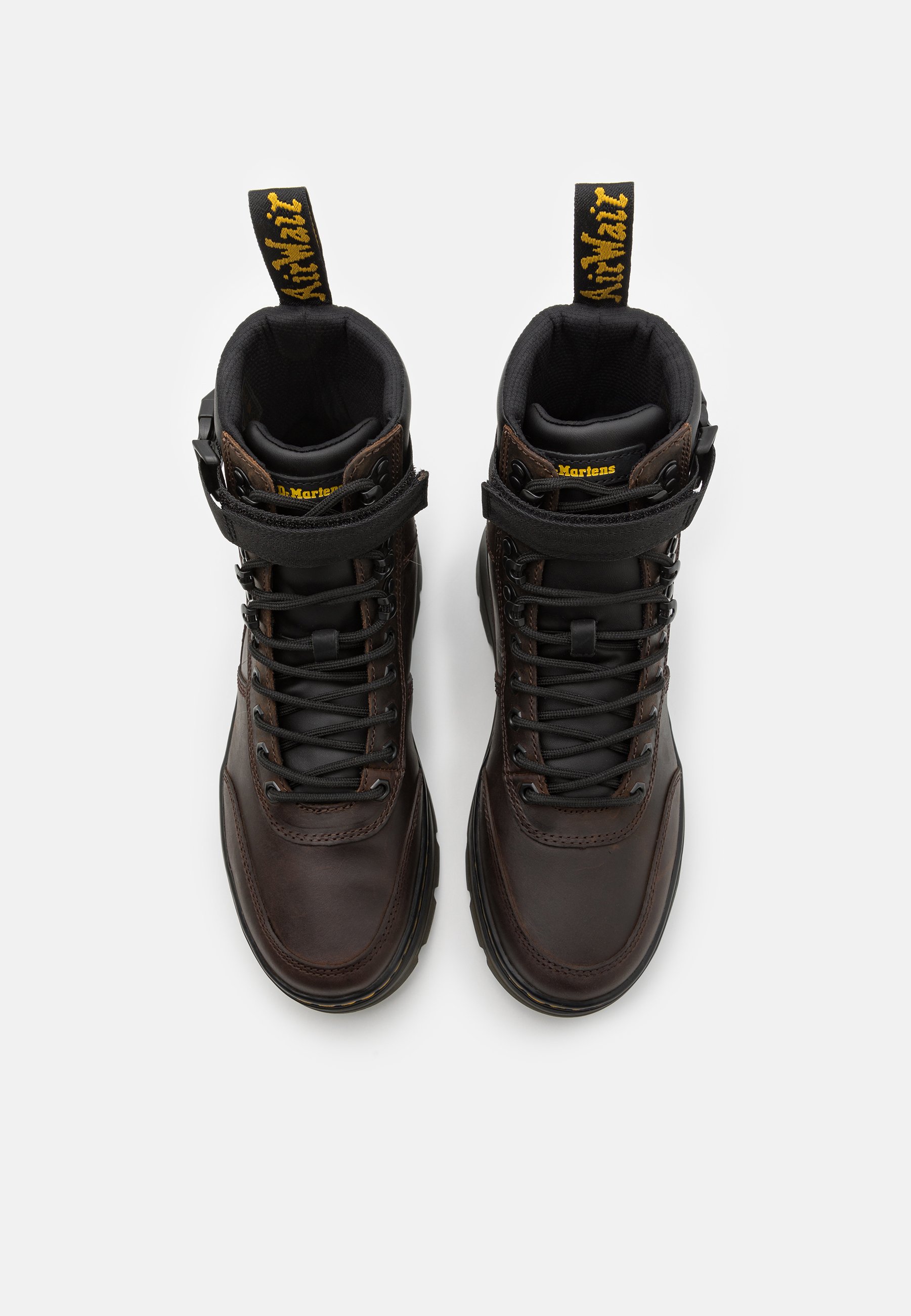 Dr. Martens COMBS TECH UNISEX - Botki sznurowane/ciemnobrązowy