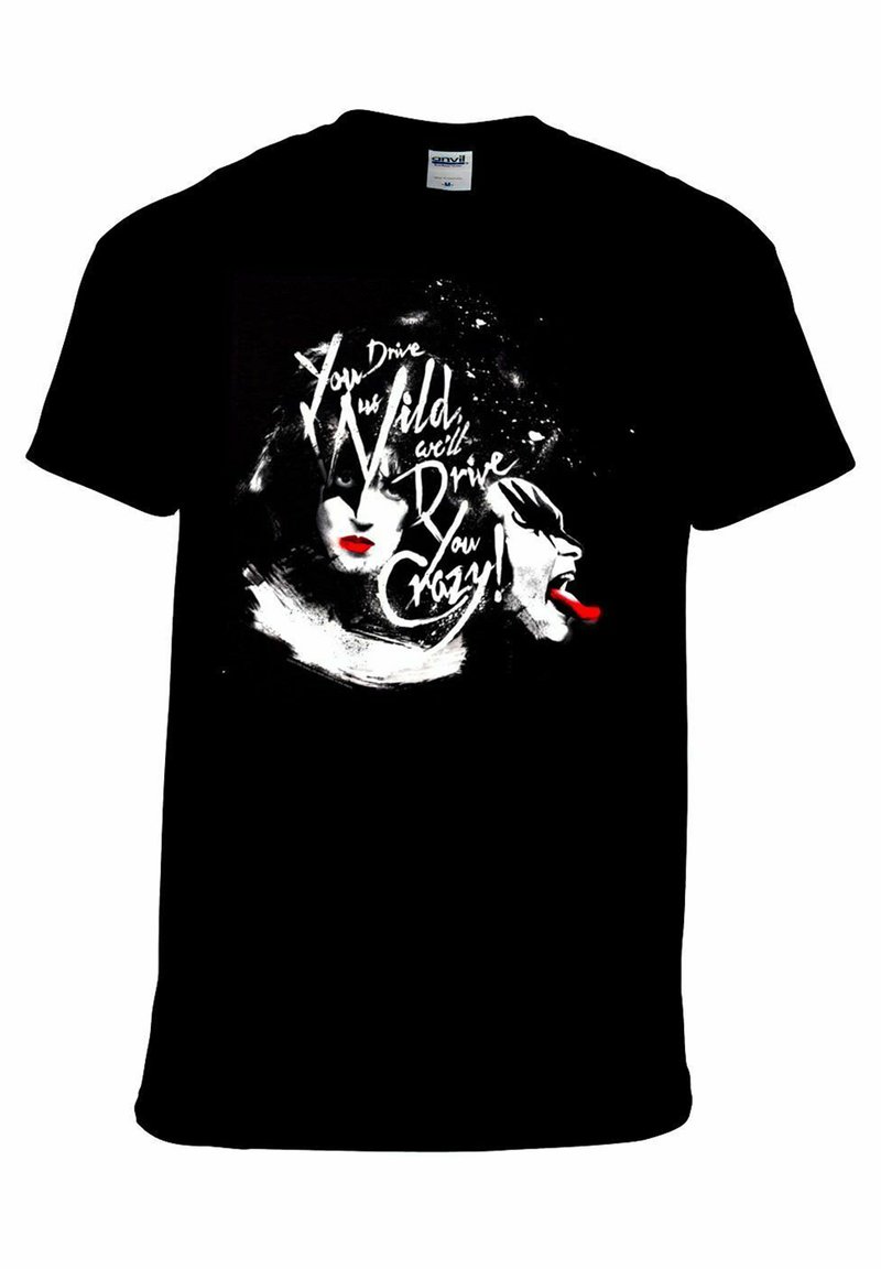 rockshirts KISS LOVING - T-shirts med print - black