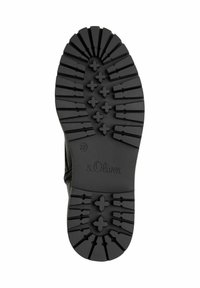 s.Oliver Stivaletti con plateau - black gold