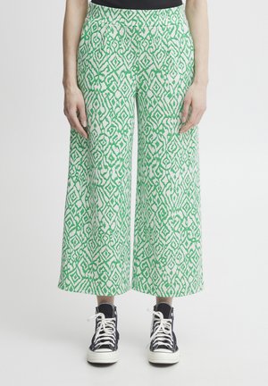 IHKATE PRINT PA15 - Trousers - greenbriar ikat print