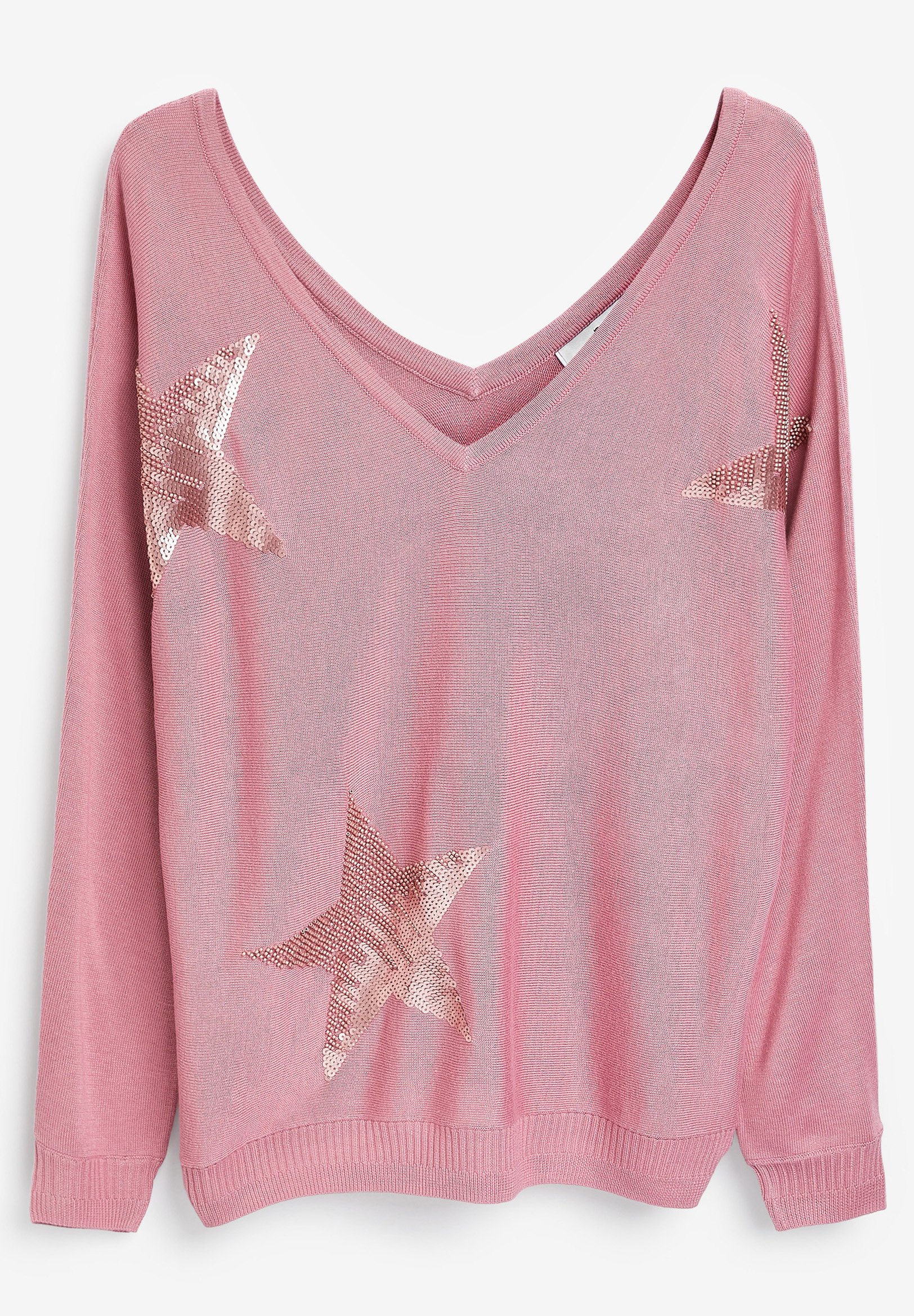 SEQUIN STAR - Jumper - pink - Zalando 