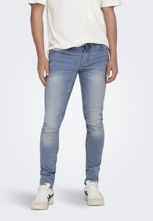 Jeans Skinny - light-blue denim