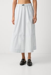 Ecoalf SKIRT WOMAN - A-vonalú szoknya - light grey