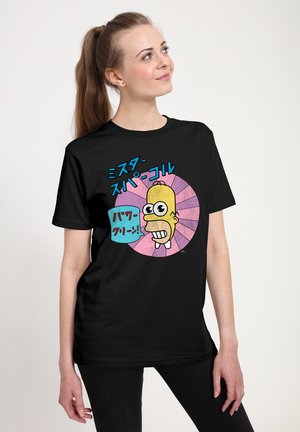 THE SIMPSONS MR SPARKLE - T-shirt imprimé - black