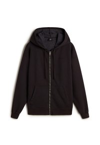 EVERYDAY OVERSIZE - Zip-up sweatshirt - black