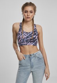 Urban Classics - Bustier - dark shadow/pink Thumbnail Image 1