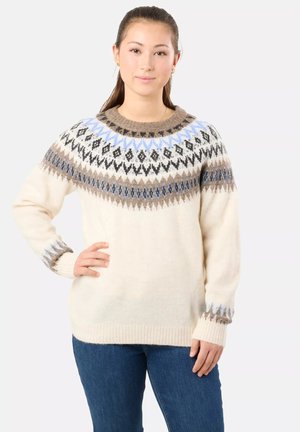 ISLAND - Jumper - off white melange
