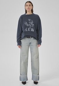 My Essential Wardrobe DIEGO EAGLE - Felpa - dark grey random wash